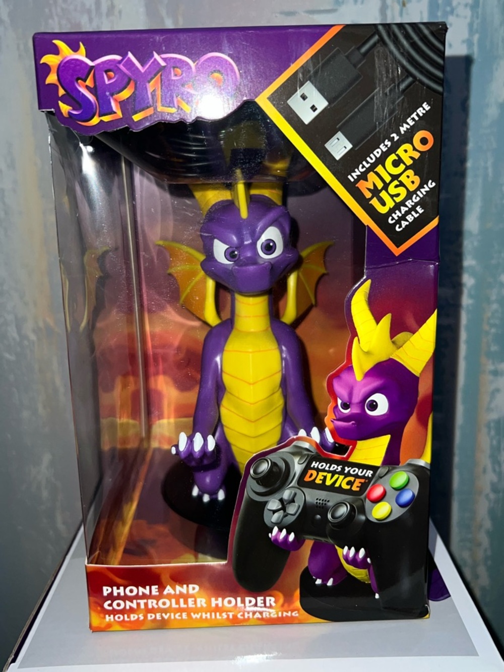 Spyro Dragon Phone & Controller Holder